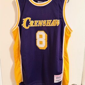 HGC Crenshaw Purple and Yellow Kobe Bryant Jersey, sz Mens XL, NWT